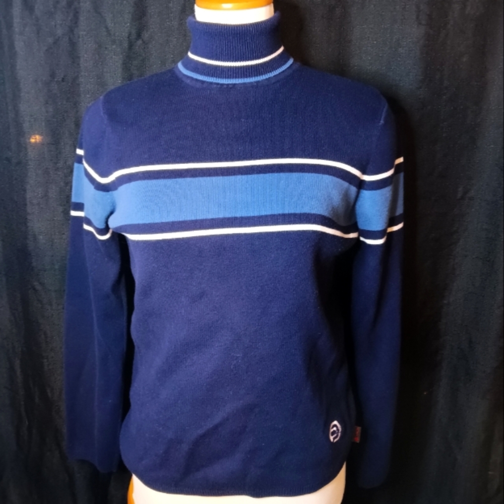 Ocean Pacific Blue Turtleneck Sweater